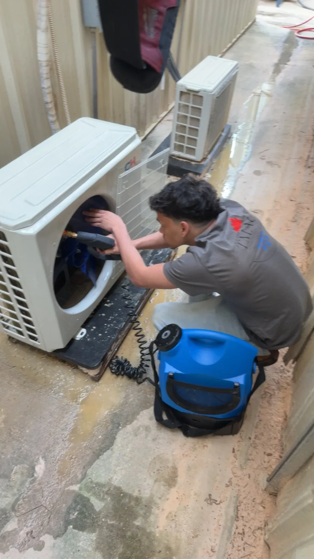 HVAC tune-up by TMAC technician in Hammond, LA